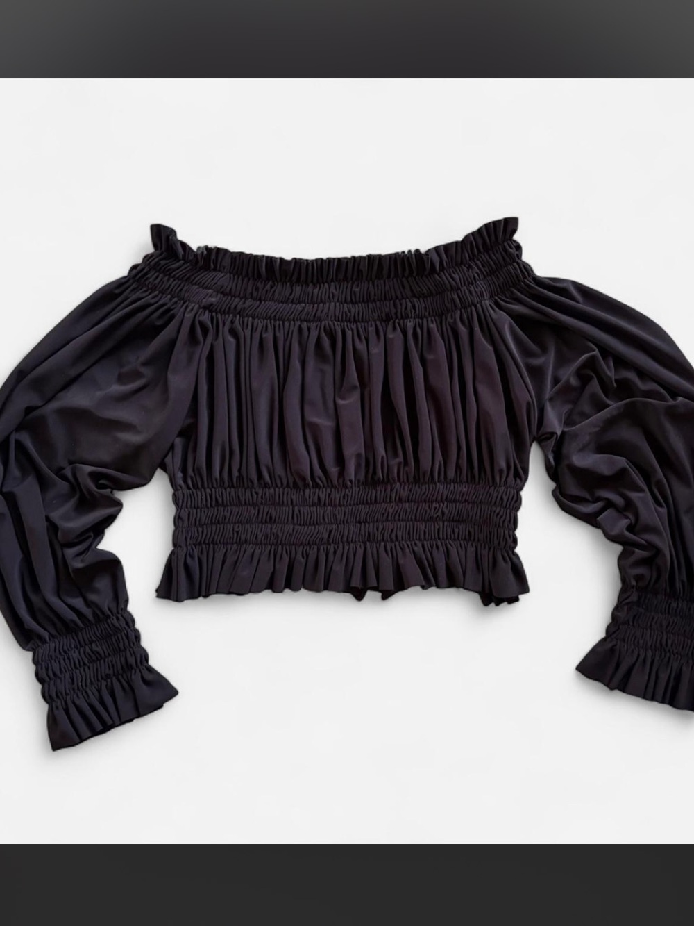 Norma Kamali Off-the-shoulder / Bateau Neckline Top <3